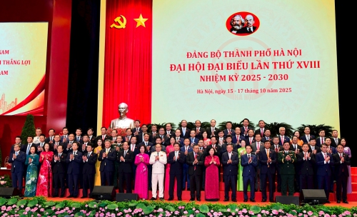 Đồng chí Vũ Xuân Hùng được bầu vào Ban Chấp hành Đảng bộ thành phố Hà Nội khóa XVIII, nhiệm kỳ 2025 - 2030