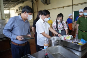 Triển khai Tháng hành động vì an toàn thực phẩm năm 2025 trên địa bàn các Khu công nghệ cao và Khu công nghiệp Hà Nội