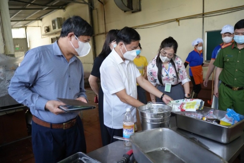 Triển khai Tháng hành động vì an toàn thực phẩm năm 2025 trên địa bàn các Khu công nghệ cao và Khu công nghiệp Hà Nội