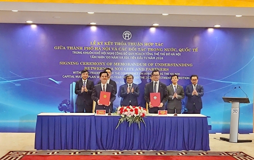 Hà Nội triển khai 50 bản ghi nhớ hợp tác sau hội nghị xúc tiến đầu tư