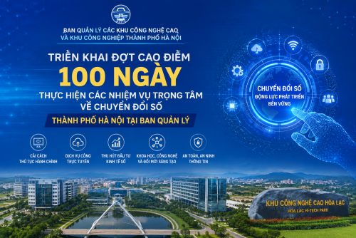 Triển khai đợt cao điểm 100 ngày thực hiện các nhiệm vụ trọng tâm về chuyển đổi số tại Ban Quản lý