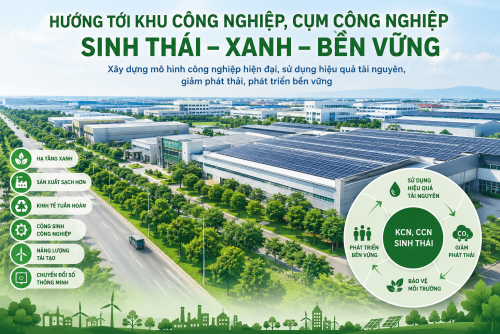Hà Nội ban hành quy định về khu công nghiệp, cụm công nghiệp sinh thái, thúc đẩy phát triển công nghiệp xanh và bền vững