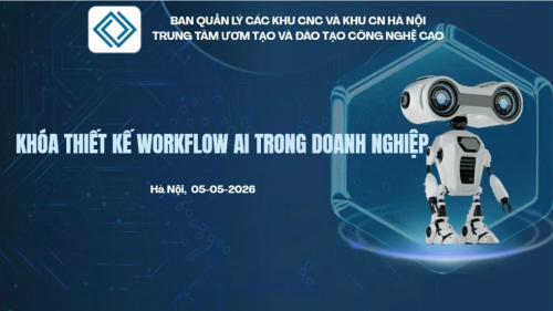 HITC tổ chức khóa học “THIẾT KẾ WORKFLOW AI TRONG DOANH NGHIỆP”